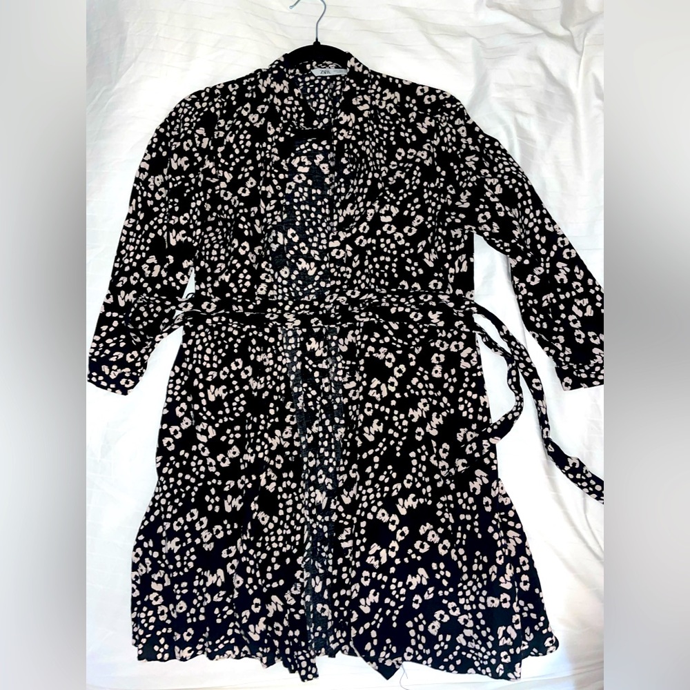 Zara leopard summer dress